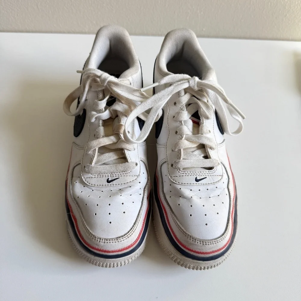 Nike AIR FORCE 1 LOW 'USA' 6 Youth/7.5 Women - Picture 2 of 8